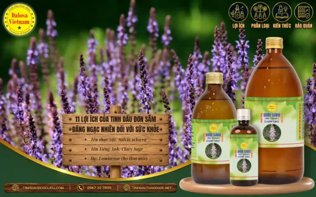 11 lợi ích của tinh dầu đơn sâm 