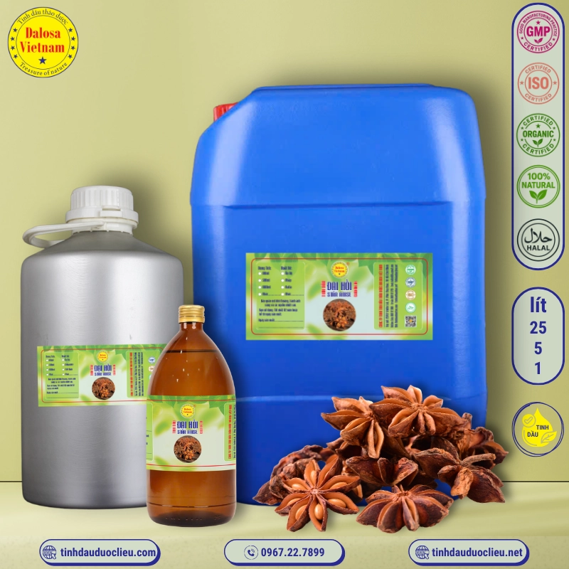 Tinh Dầu Đại Hồi - Star Anise Essential Oil 1 tinh dau dai hoi – star anise essential oil 3