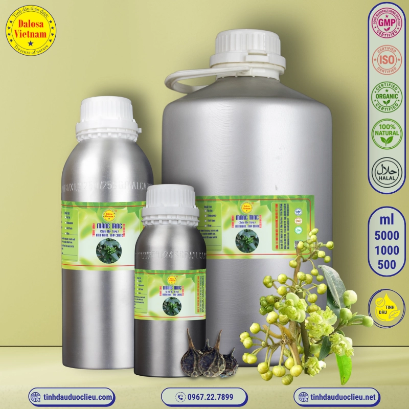 Tinh Dầu Màng Tang - Maychang Essential Oil 3 tinh dau mang tang son ke tieu maychang litsea cubeba essential oil 2