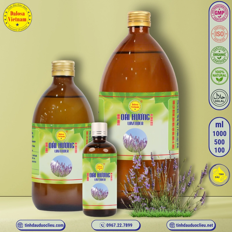 Tinh Dầu Oải Hương - Lavender Essential Oil 2 tinh dau oai huong lavender lavandula angustifolia essential oil