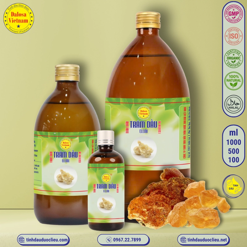 Tinh Dầu Trám Dầu - Elemi Essential Oil 1 tinh dau tram dau elemi canarium luzonicum essential oil