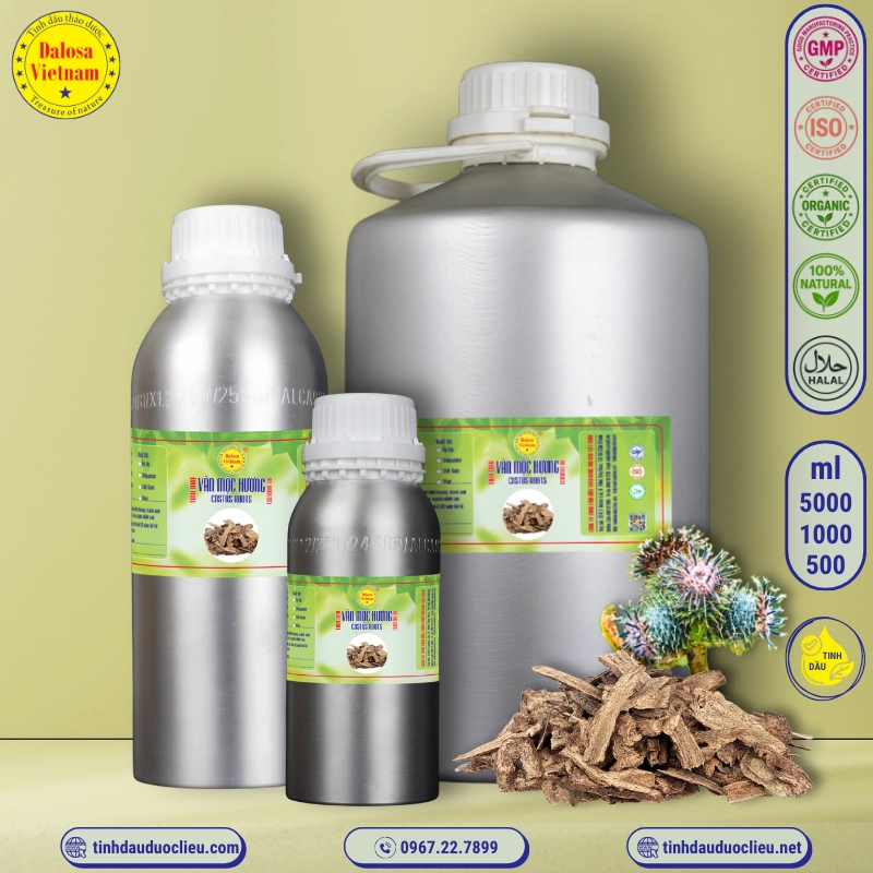 Tinh Dầu Vân Mộc Hương - Costus Roots Essential Oil 2 tinh dau van moc huong costus roots saussurea costus essential oil 2