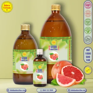 tinh dau vo buoi hong buoi chum grapefruit citrus paradisi essential oil