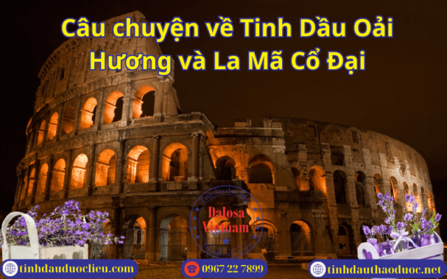 Câu chuyện về Tinh Dầu Oải Hương và La Mã Cổ Đại