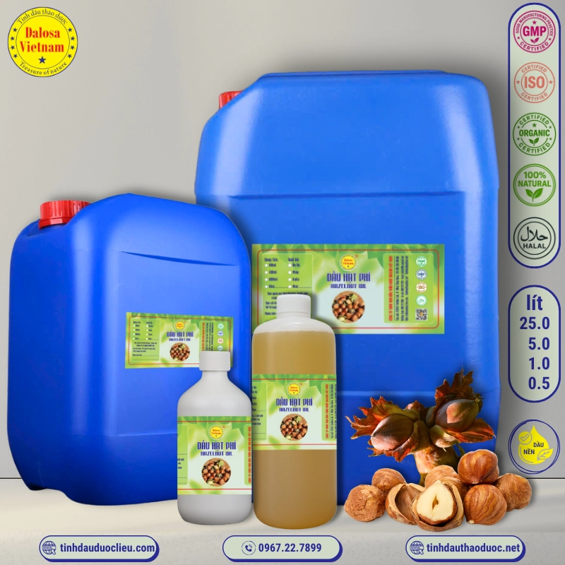 Dầu Hạt Phỉ - Hazel Nut Oil 1 Dầu Hạt Phỉ – Hazel Nut Oil