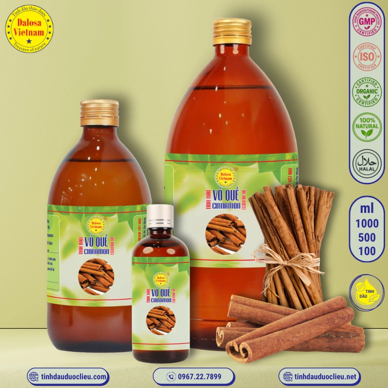 tinh dau vo que cinnamon cinnamomum verum essential oil