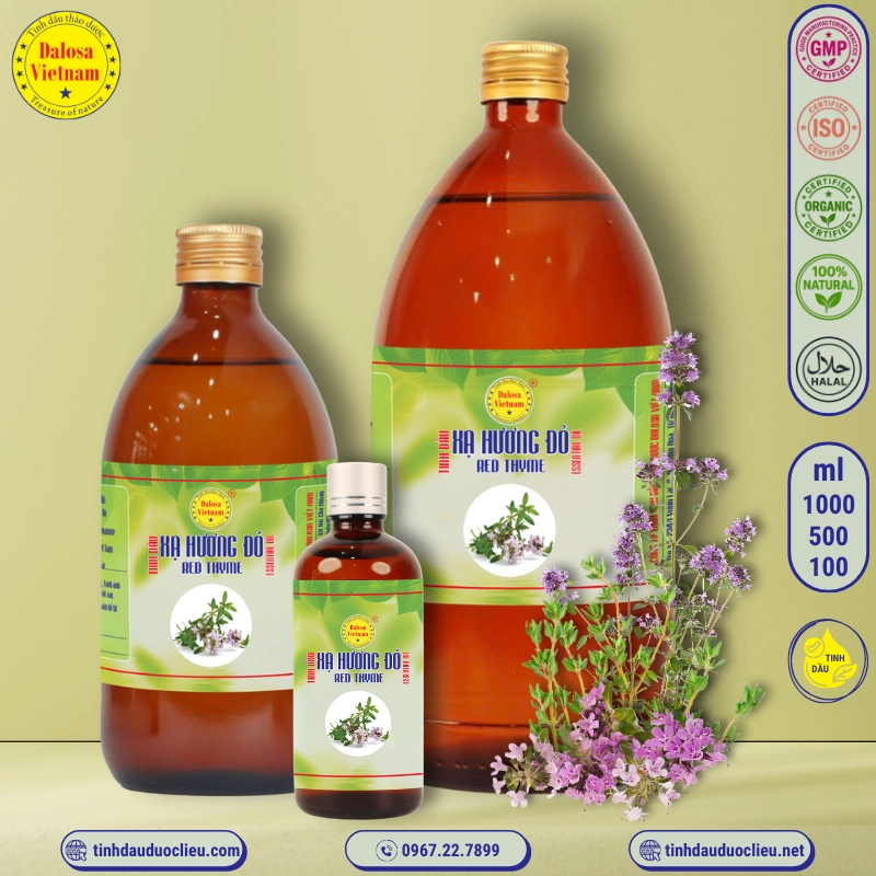 tinh dau xa huong do red thyme essential oil